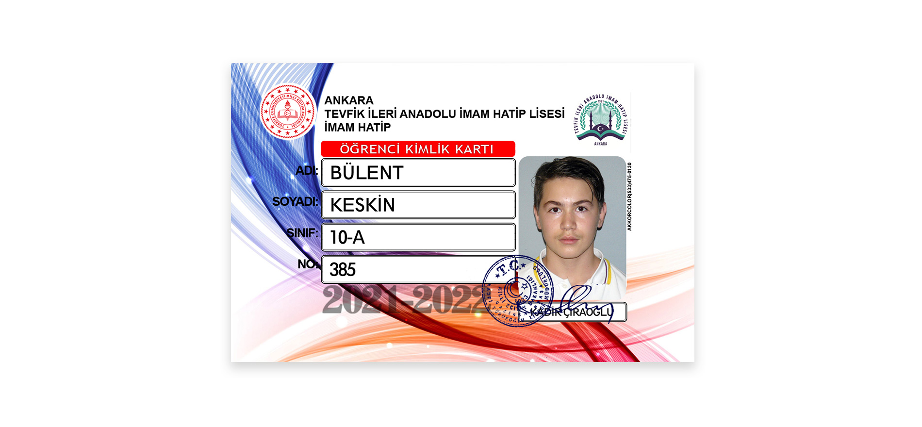  || Akkor Color Dijital Görsel Çözümleri | Okul Hizmetleri, Öğretmen Cep Albümleri, Öğretmen Not Defterleri, Öğrenci Not Çizelgeleri, Öğrenci Vesikalıkları, Personel Yaka Kartları, Kimlik Kartları, İdareci Albümleri, E-Okul Hizmetleri, Yemek Kartları, Öğle Çıkış Kartları, Nöbetçi Kartları, Pvc Baskı, Kanvas Baskı, Takvim, Plaket, Magnet, Mezuniyet, Hatıra